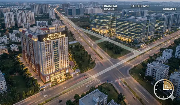 Kokapet Hyderabad Map Kokapet Hyderabad Map