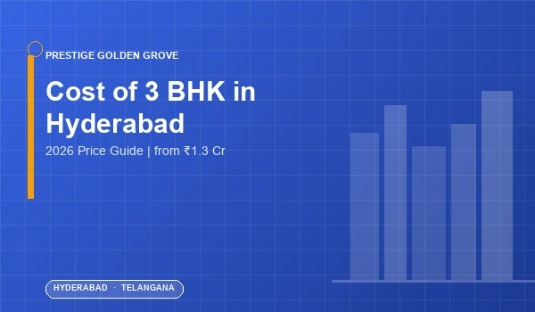 What Is the Cost of 3 BHK Apartment in Hyderabad? What Is the Cost of 3 BHK Apartment in Hyderabad?