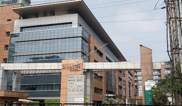 Divyasree Omega Corporate Hub Premium glass-facade corporate towers at the Divyasree Omega hub hosting major MNCs in the high-growth corridor of Kondapur