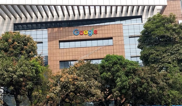Google India Campus Kondapur Exterior view of the Google India campus at Divyasree Omega in Kondapur, representing a major IT landmark near Prestige Golden Grove