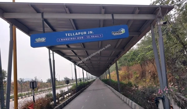 Prestige Golden Grove Tellapur Road junction on the Tellapur corridor adjoining Prestige Golden Grove, Velimela