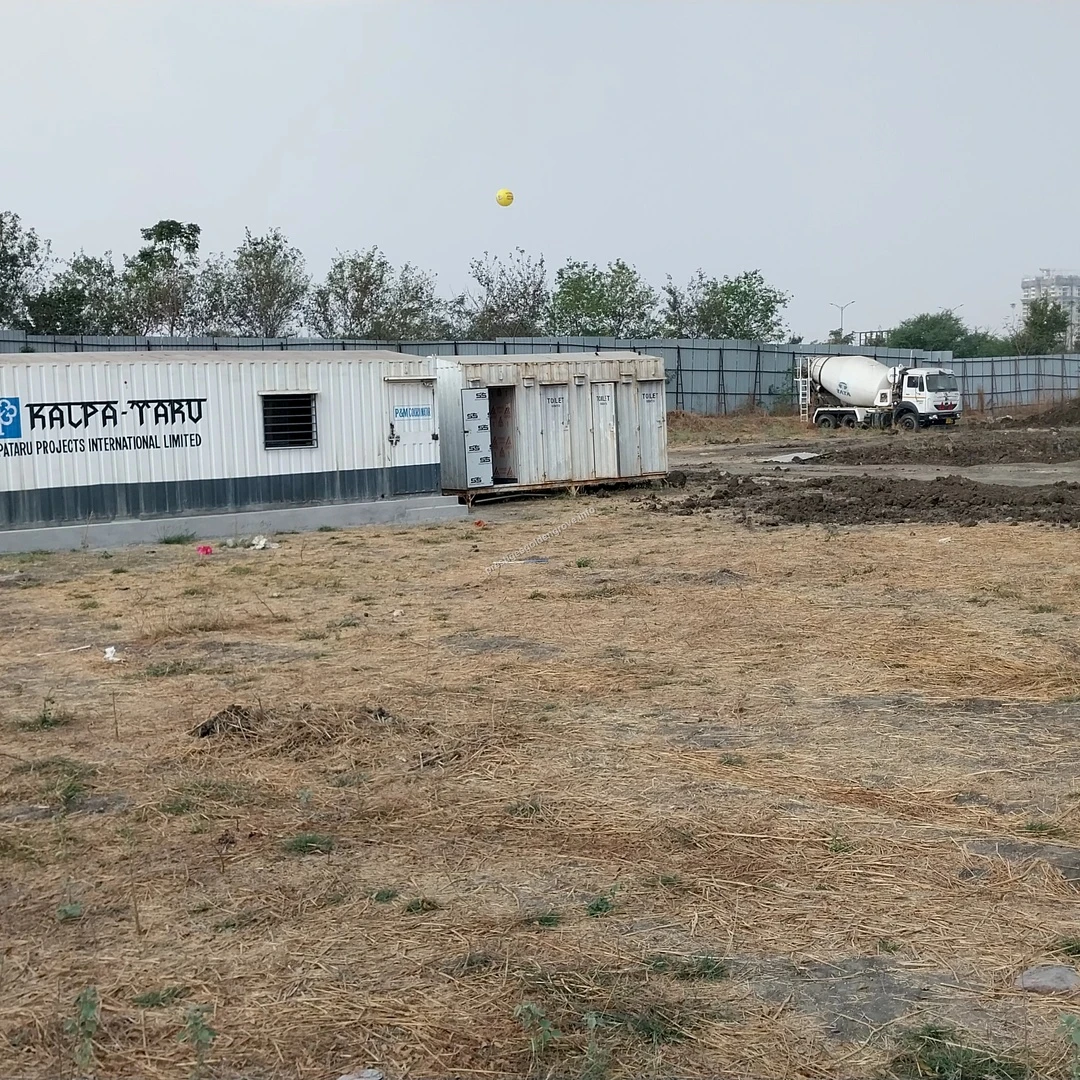 Temporary Facilities Temporary site facilities and engineering cabins positioned on the dry tract of land at the Prestige Golden Grove location