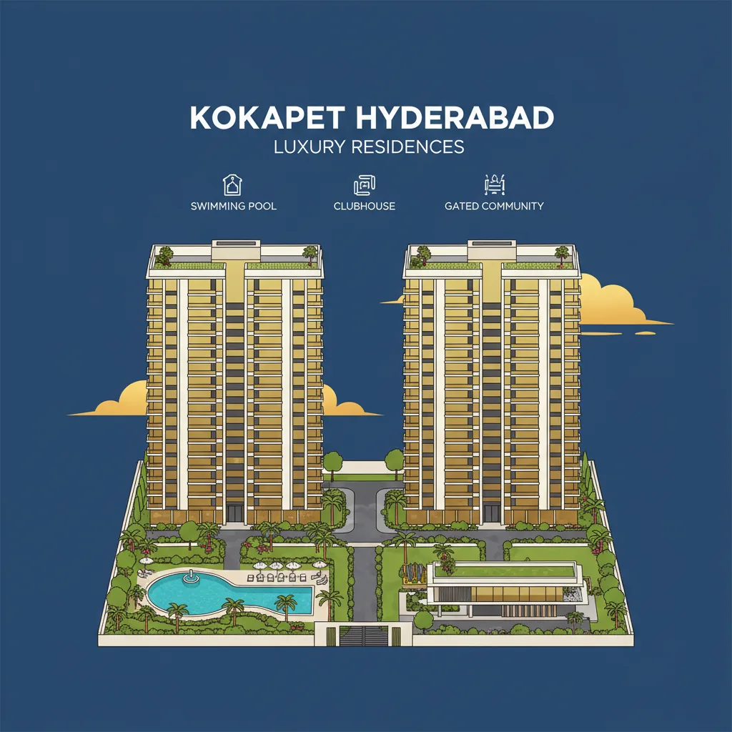 Upcoming Apartments in Kokapet, Hyderabad Upcoming Apartments in Kokapet, Hyderabad