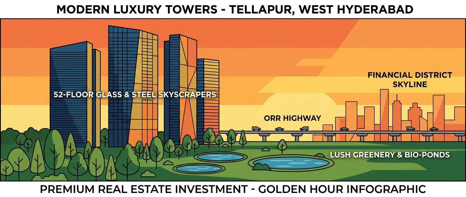 Advantages of Investing in Prestige Projects in Tellapur, West Hyderabad
