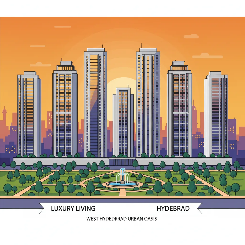 Prestige Towers Hyderabad luxury high-rise residential towers in West Hyderabad